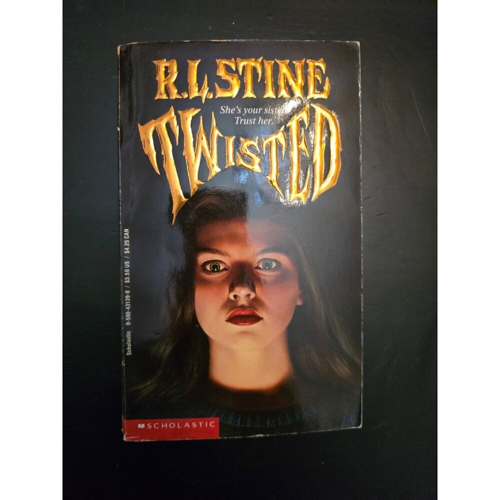 Twisted by R.L. Stine Vintage Point Horror Paperback Book